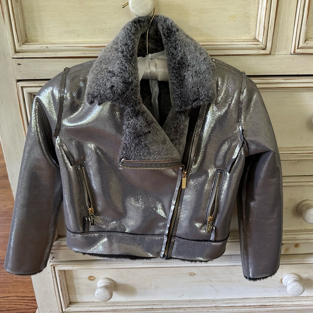 Imoga Moto Jacket Girls 7 NEW!